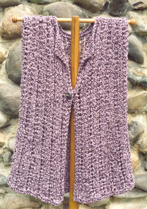 Chris Knits in Niagara: Chunky-Fur Zippered Vest - Free Pattern